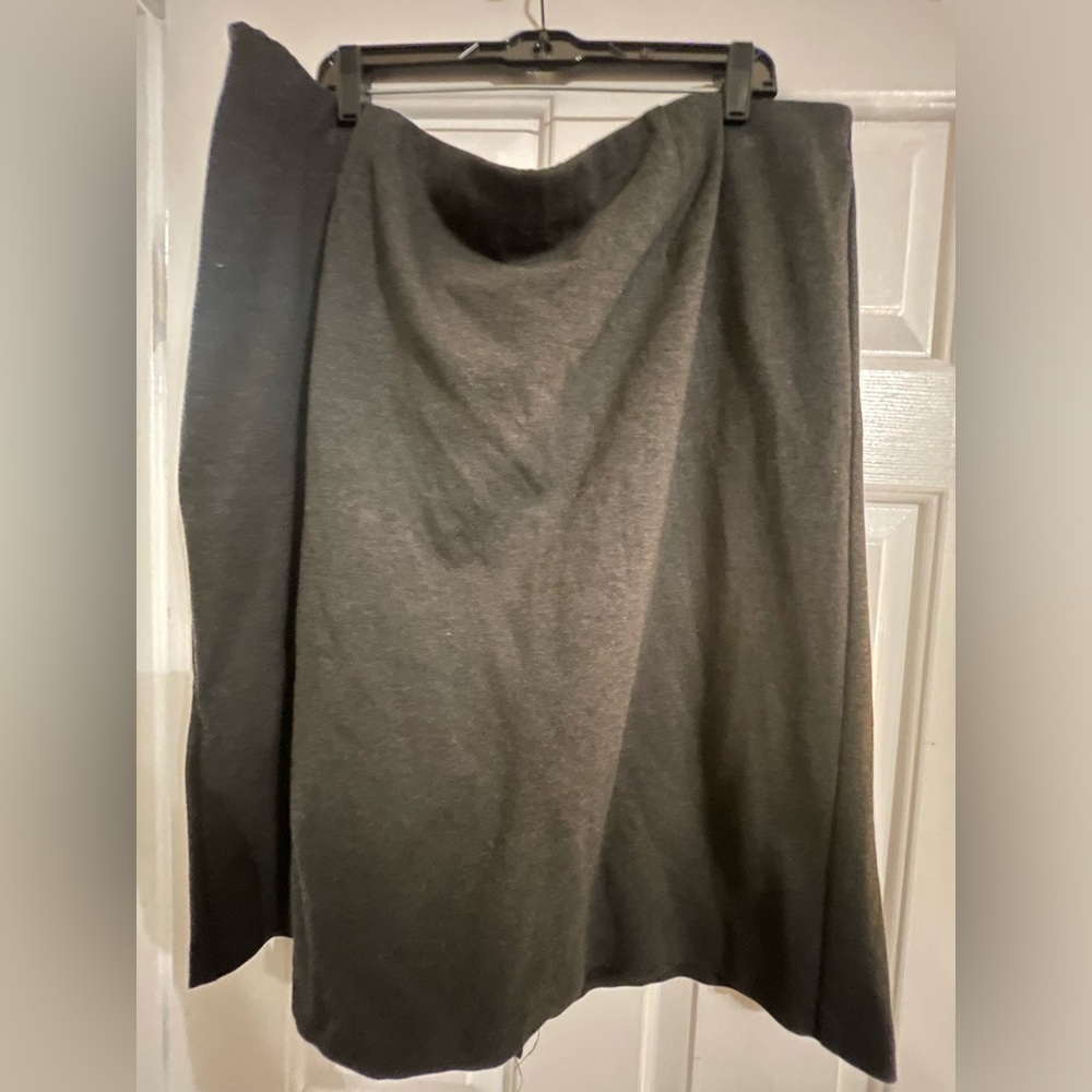 Coldwater Creek Knit skirt - gray 3x